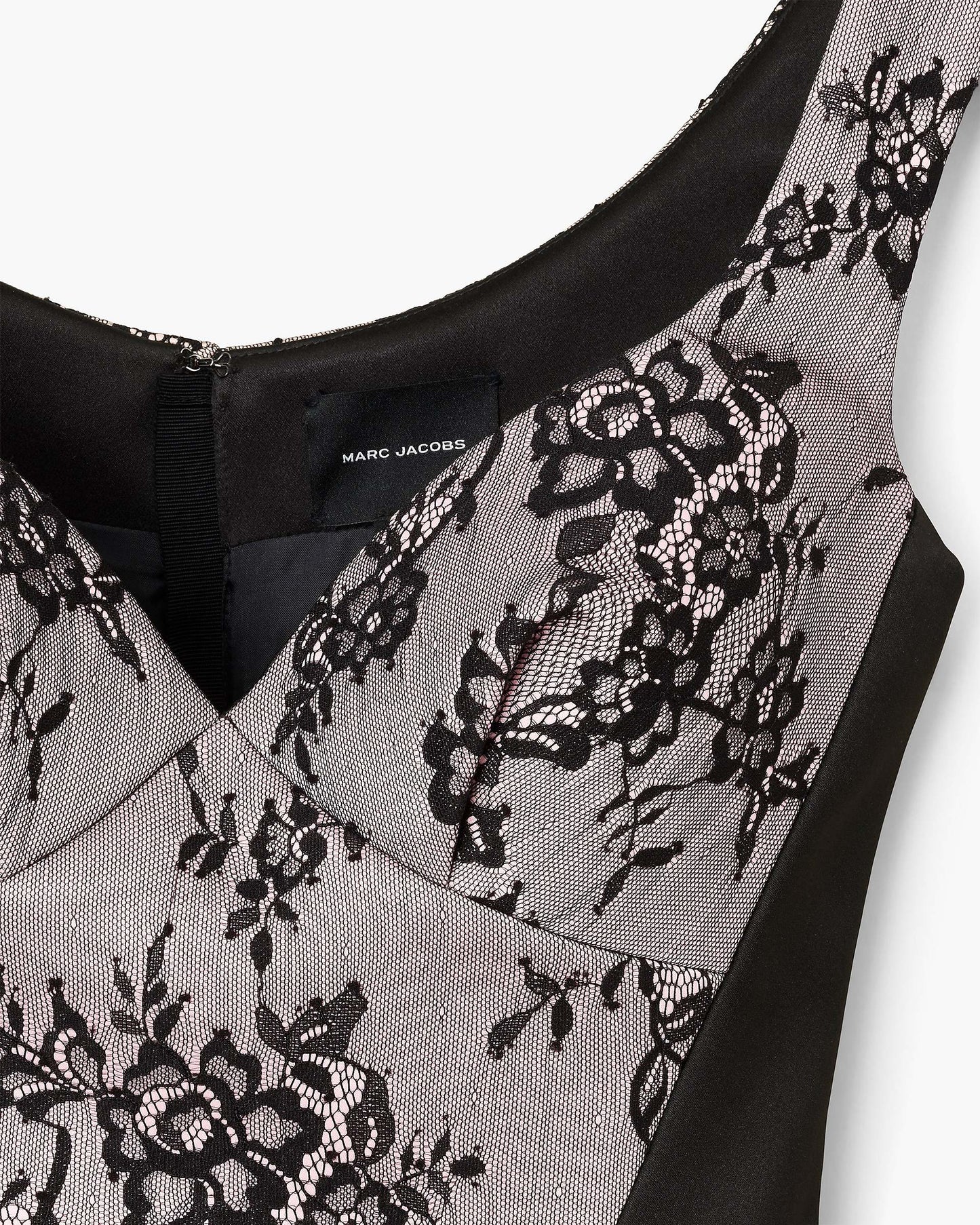 Sculpted Lace Shadow Dress