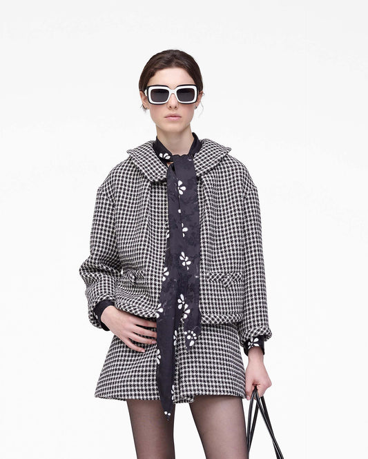 Gingham Tweed Jacket