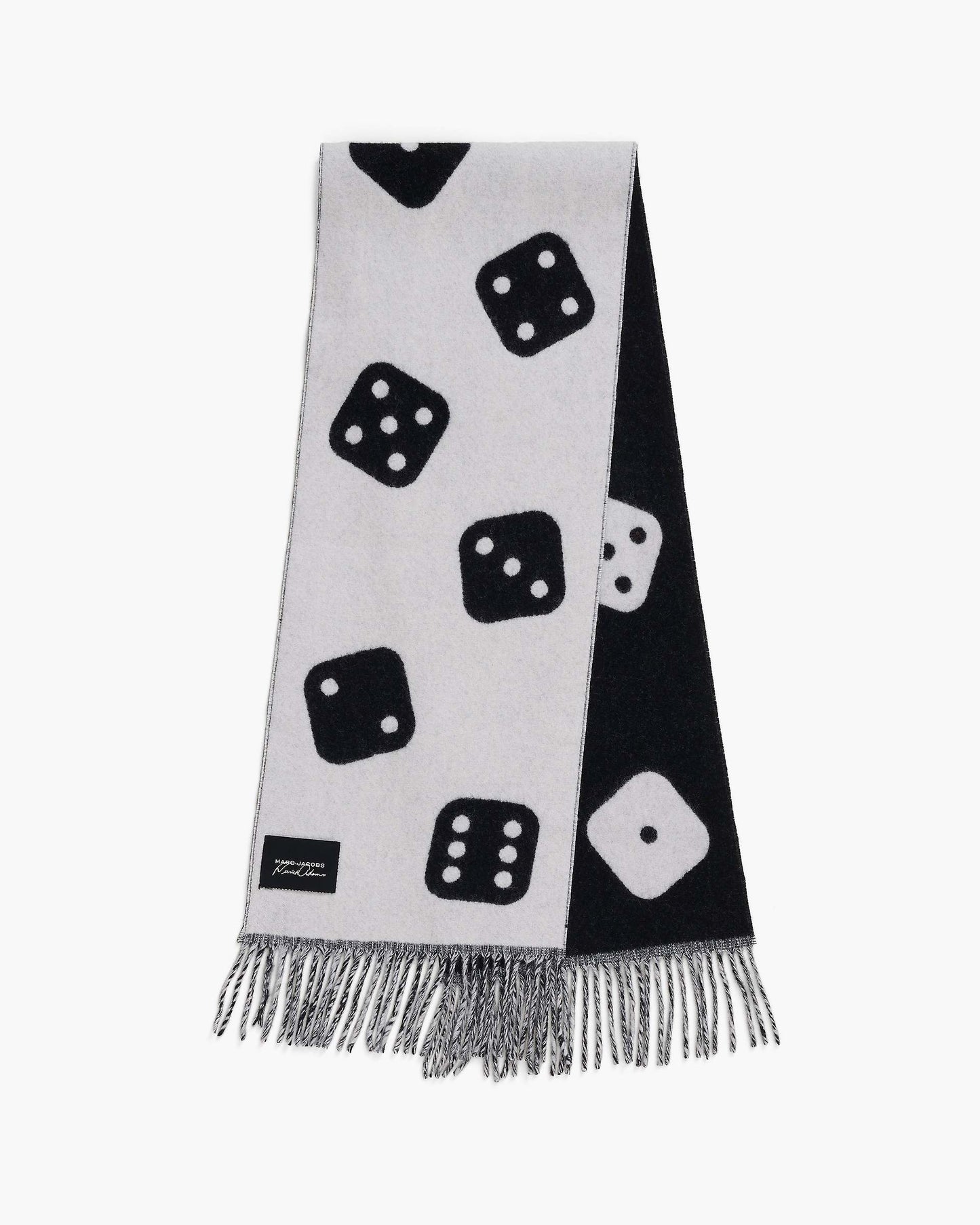 Derrick Adams X MJ Dice Wool Scarf