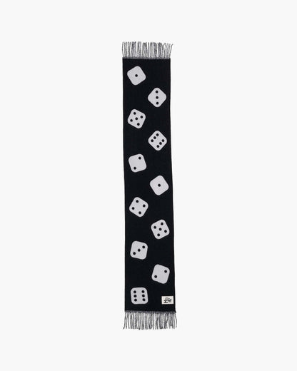 Derrick Adams X MJ Dice Wool Scarf