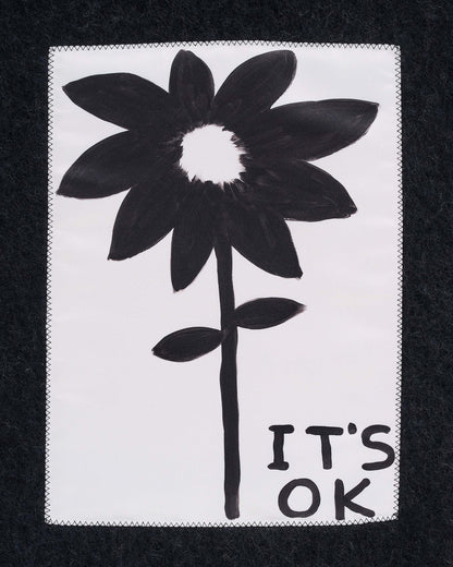 David Shrigley X MJ It's Ok Wool Scarf