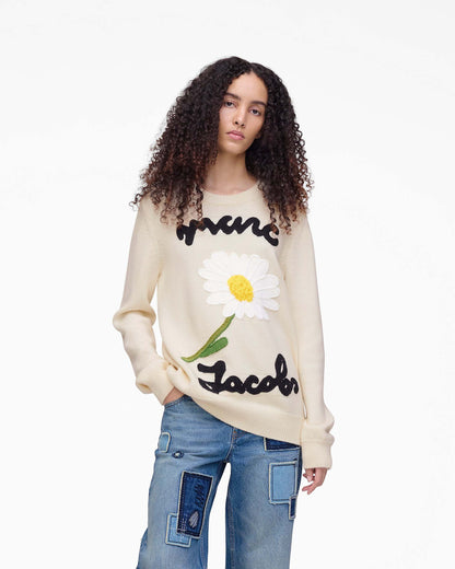 Marc Is Joy Jacquard Crewneck