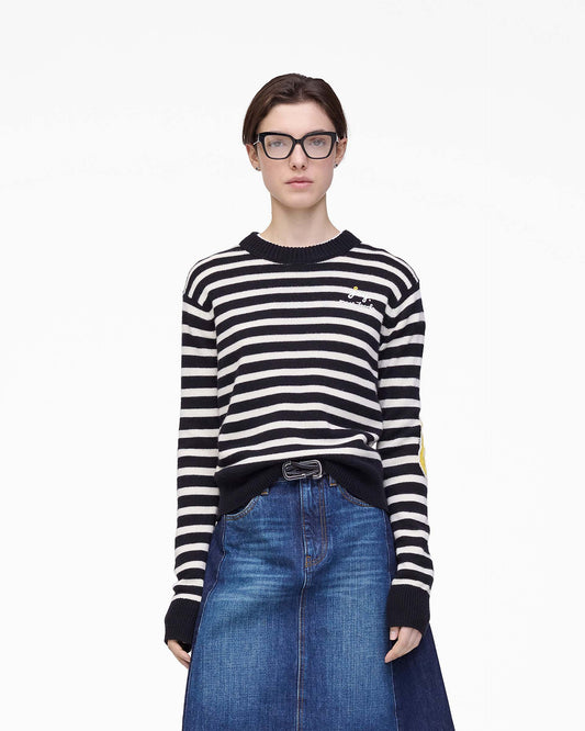 Joy Striped Crewneck