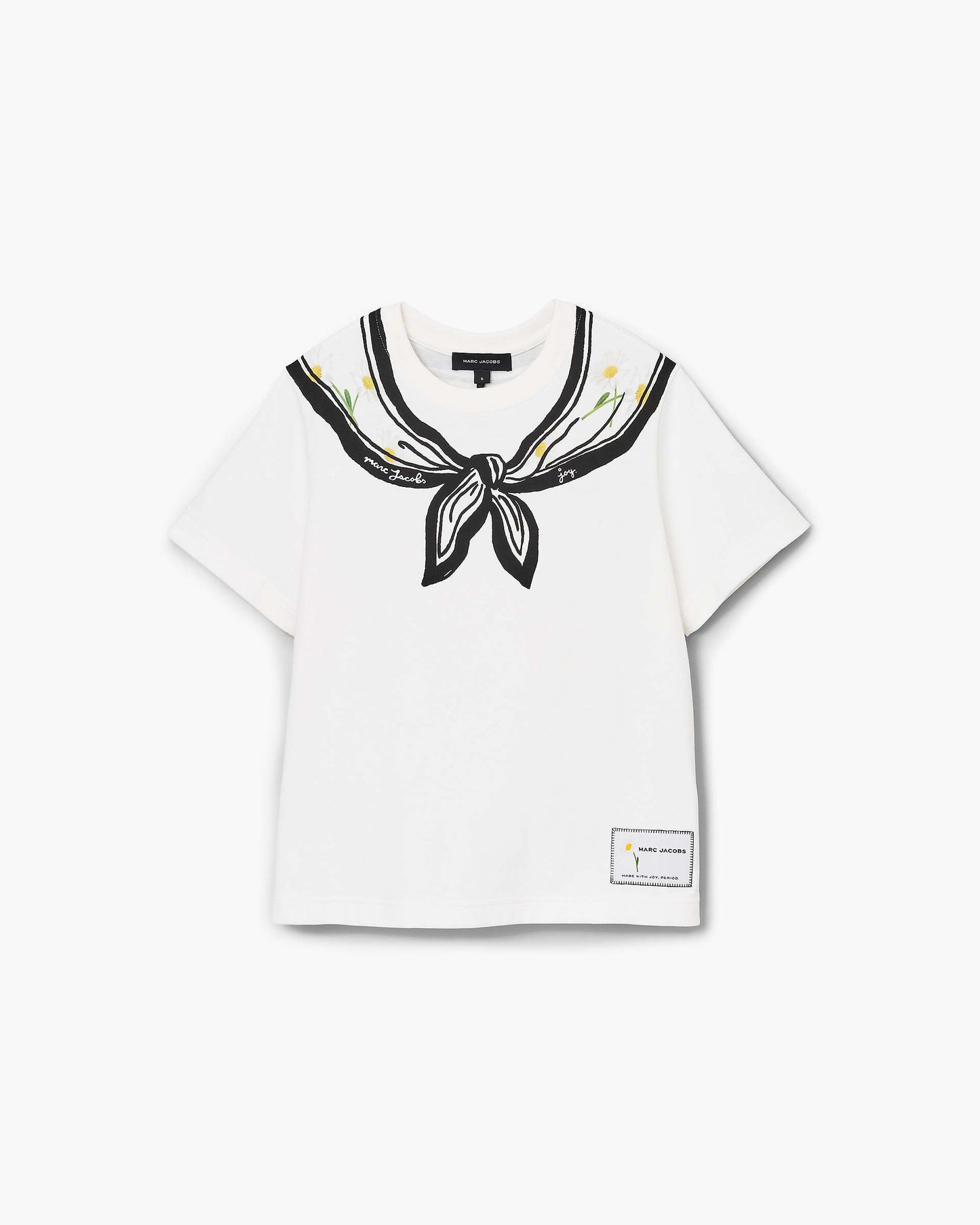 Trompe L'Oeil Scarf Baby Tee