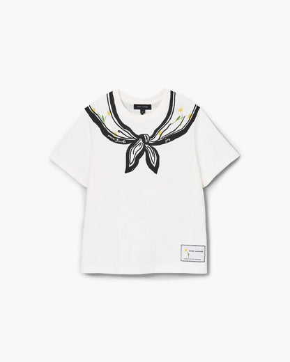 Trompe L'Oeil Scarf Baby Tee