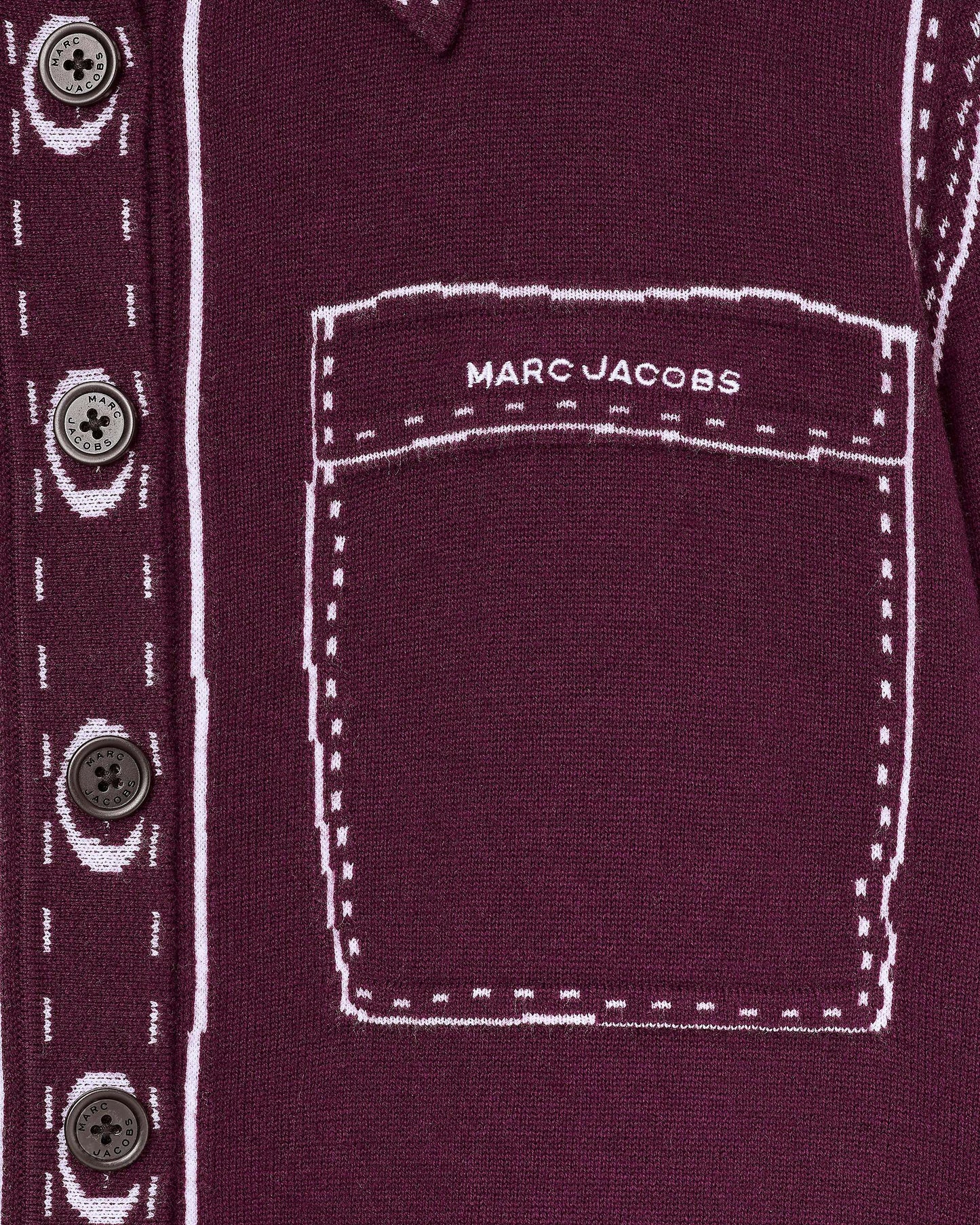 Trompe L'Oeil Knit Button Down