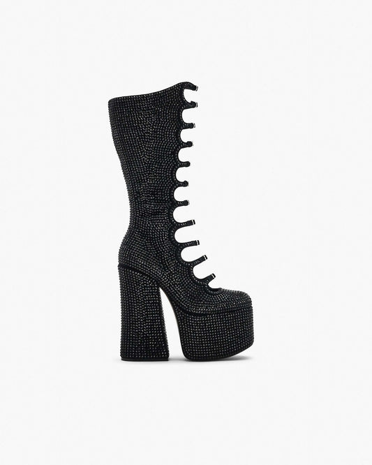 The Rhinestone  Kiki Knee-High Boot