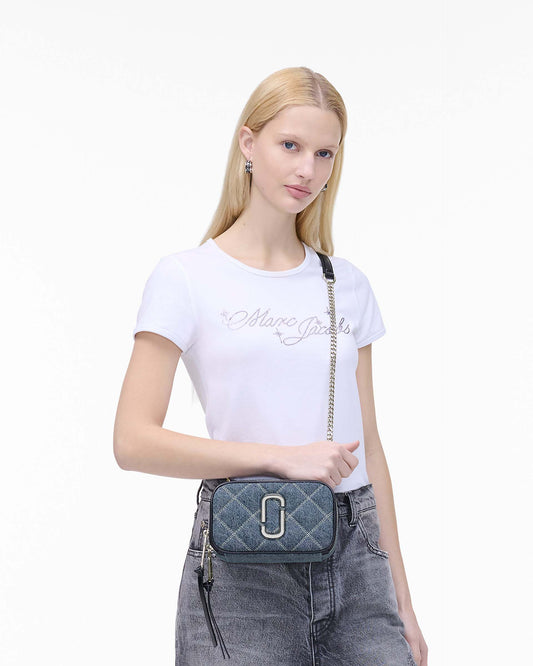 The Quilted  Denim Softshot