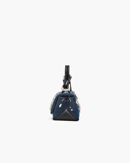 The Gem  Denim Mini Dual Bag
