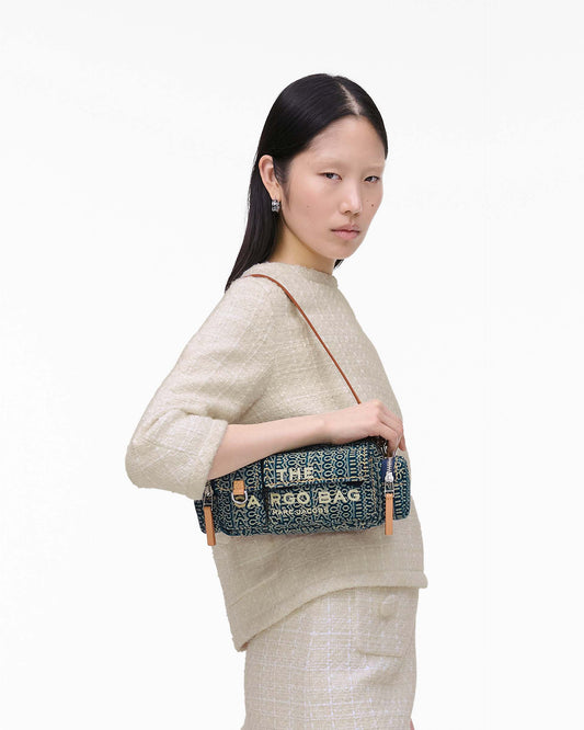 The Cargo  Monogram Denim Shoulder Bag