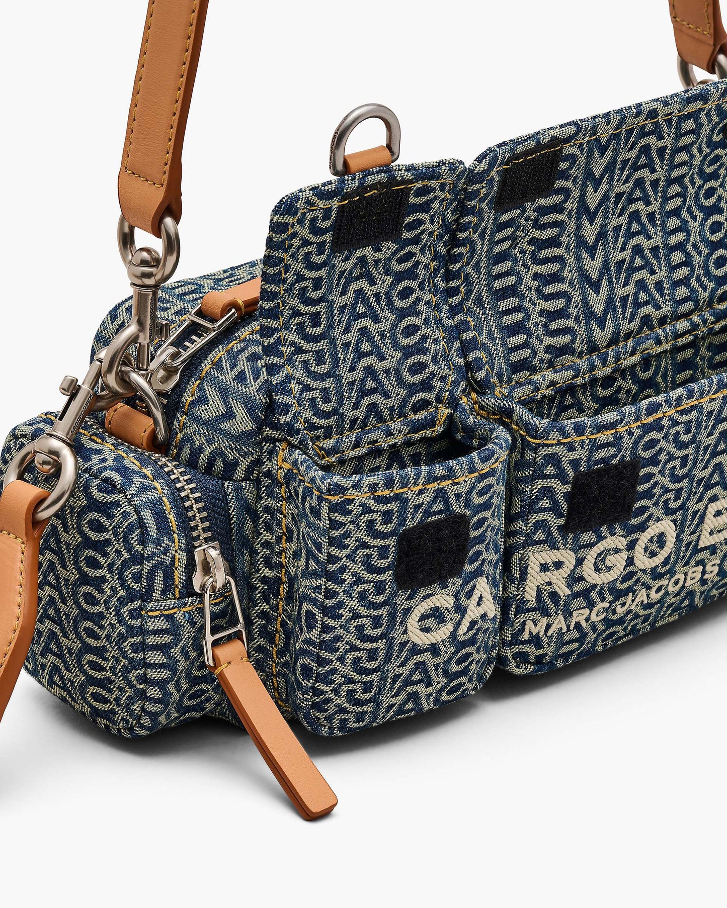 The Cargo  Monogram Denim Shoulder Bag