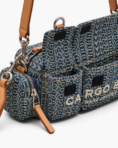 The Cargo  Monogram Denim Shoulder Bag