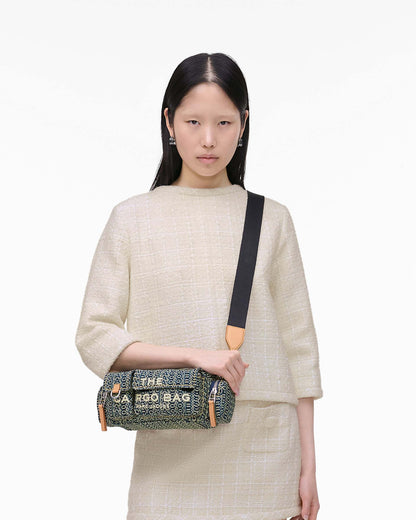 The Cargo  Monogram Denim Shoulder Bag