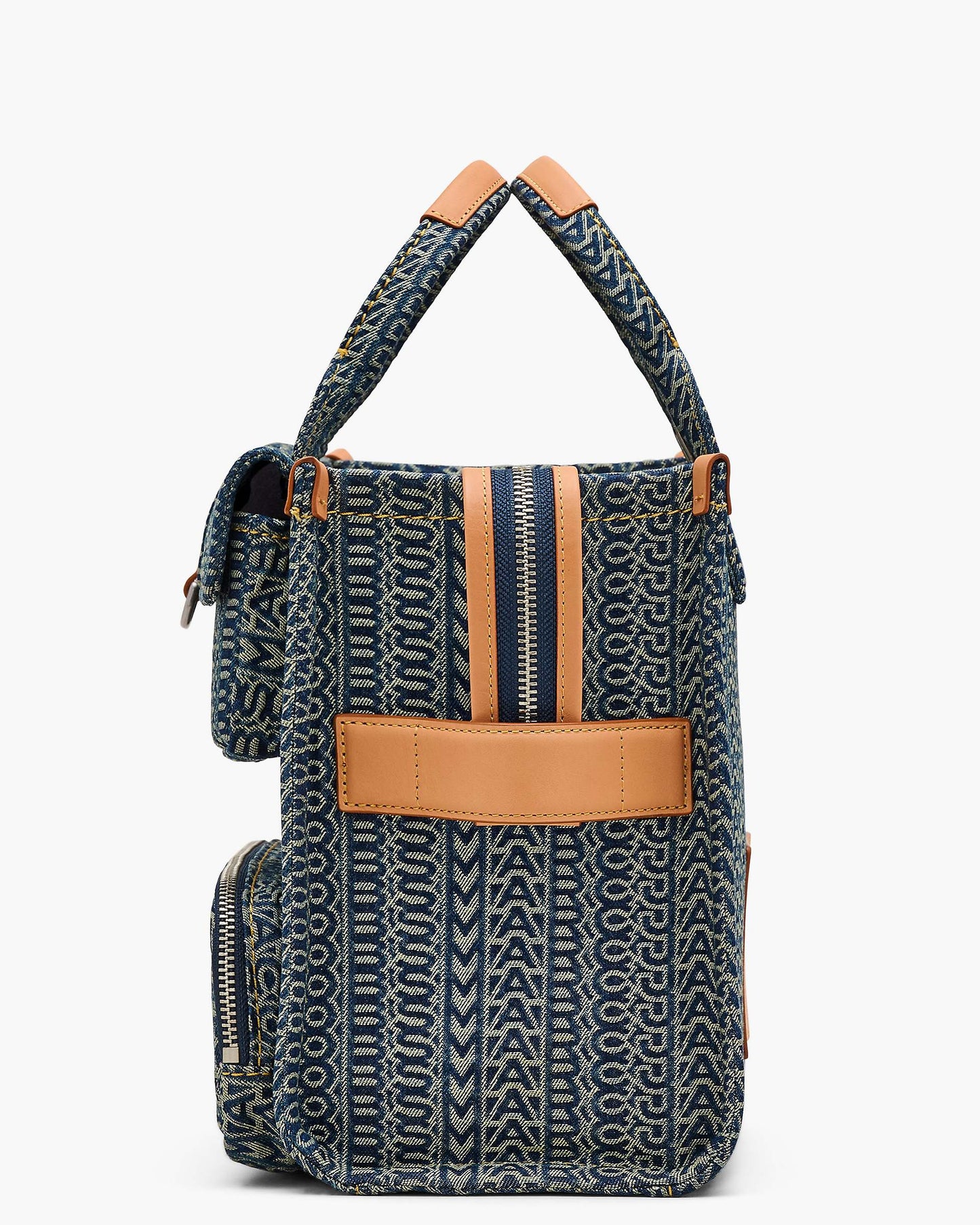 The Cargo  Monogram Denim Medium Tote Bag