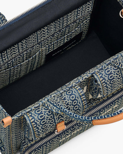 The Cargo  Monogram Denim Medium Tote Bag