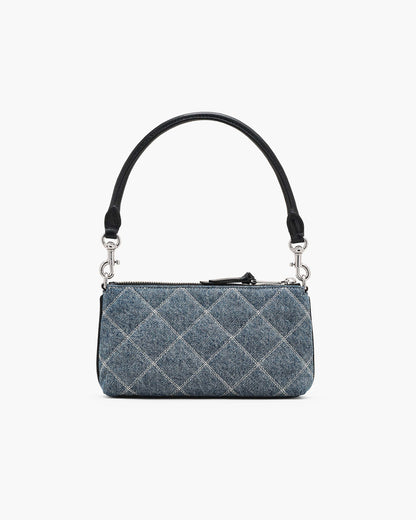 The Quilted  Denim Snapshot Convertible Shoulder Bag