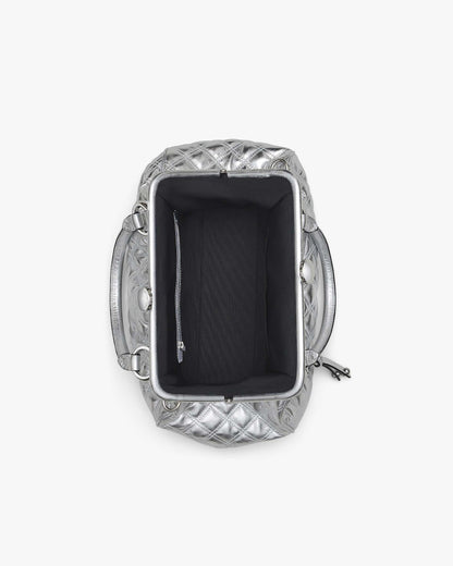 Re-Edition Quilted  Metallic Leather Stam Bag