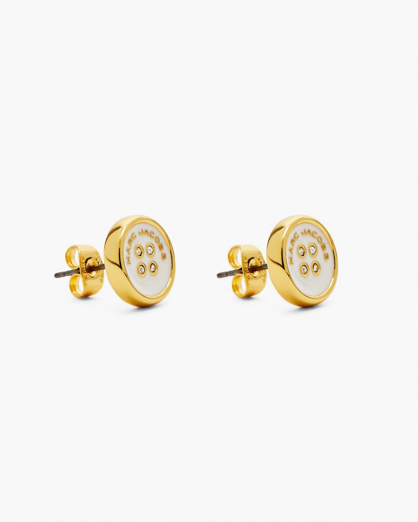 The Button  Stud Earrings