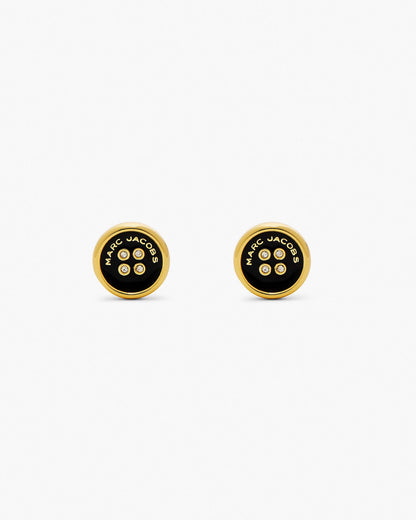The Button  Stud Earrings
