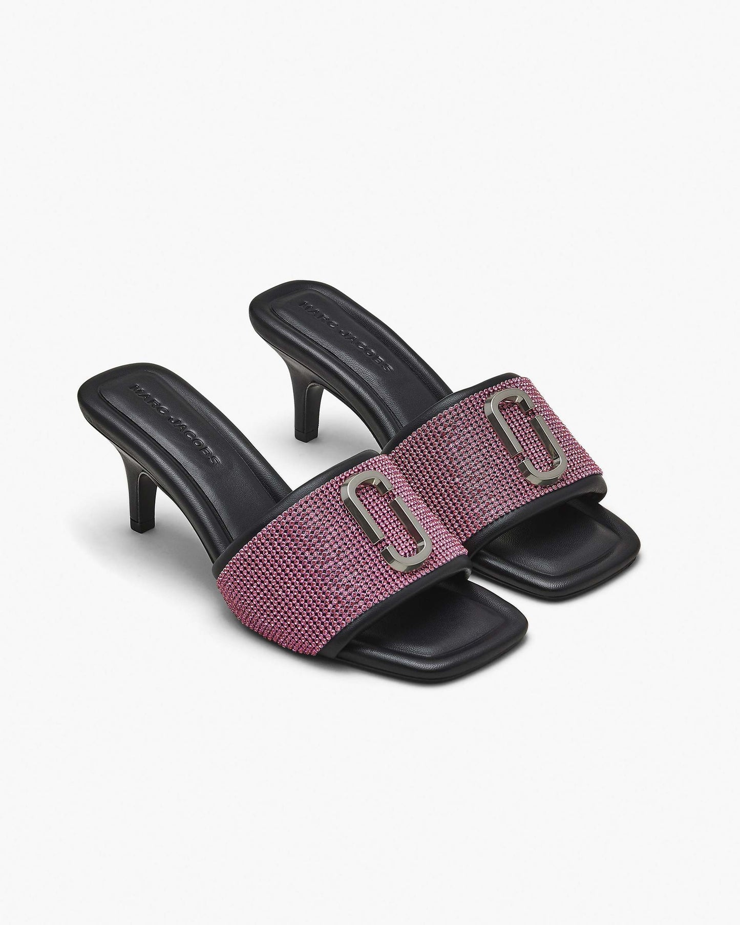 The Rhinestone  J Marc Heeled Sandal