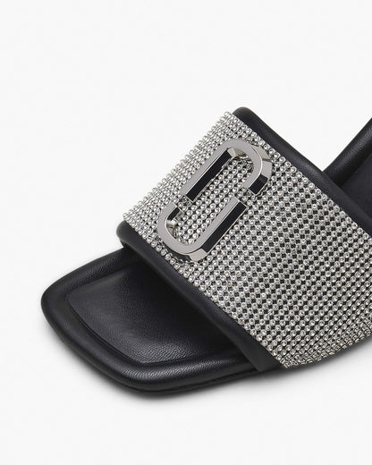 The Rhinestone  J Marc Heeled Sandal