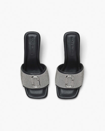 The Rhinestone  J Marc Heeled Sandal