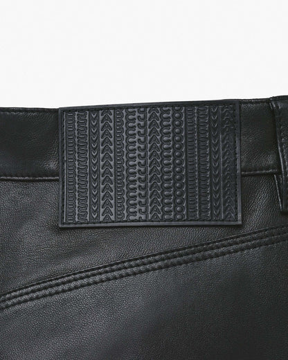 Oversized Leather Pant
