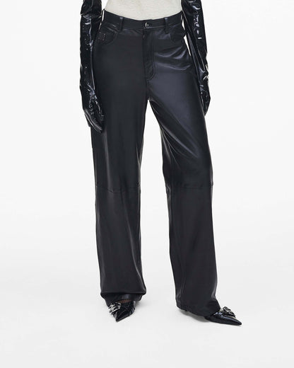 Oversized Leather Pant
