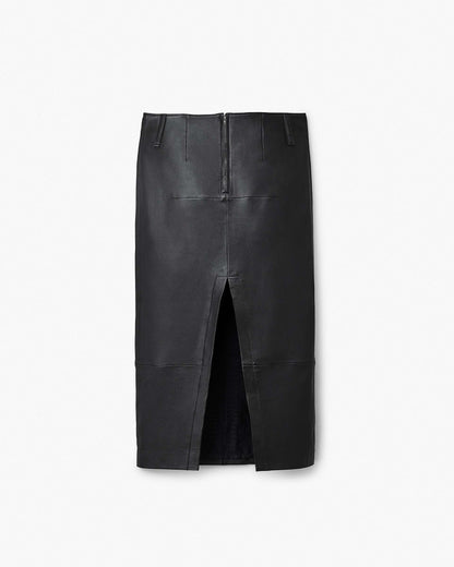 Leather Slim Skirt