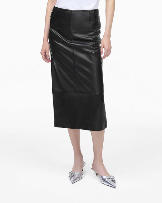 Leather Slim Skirt
