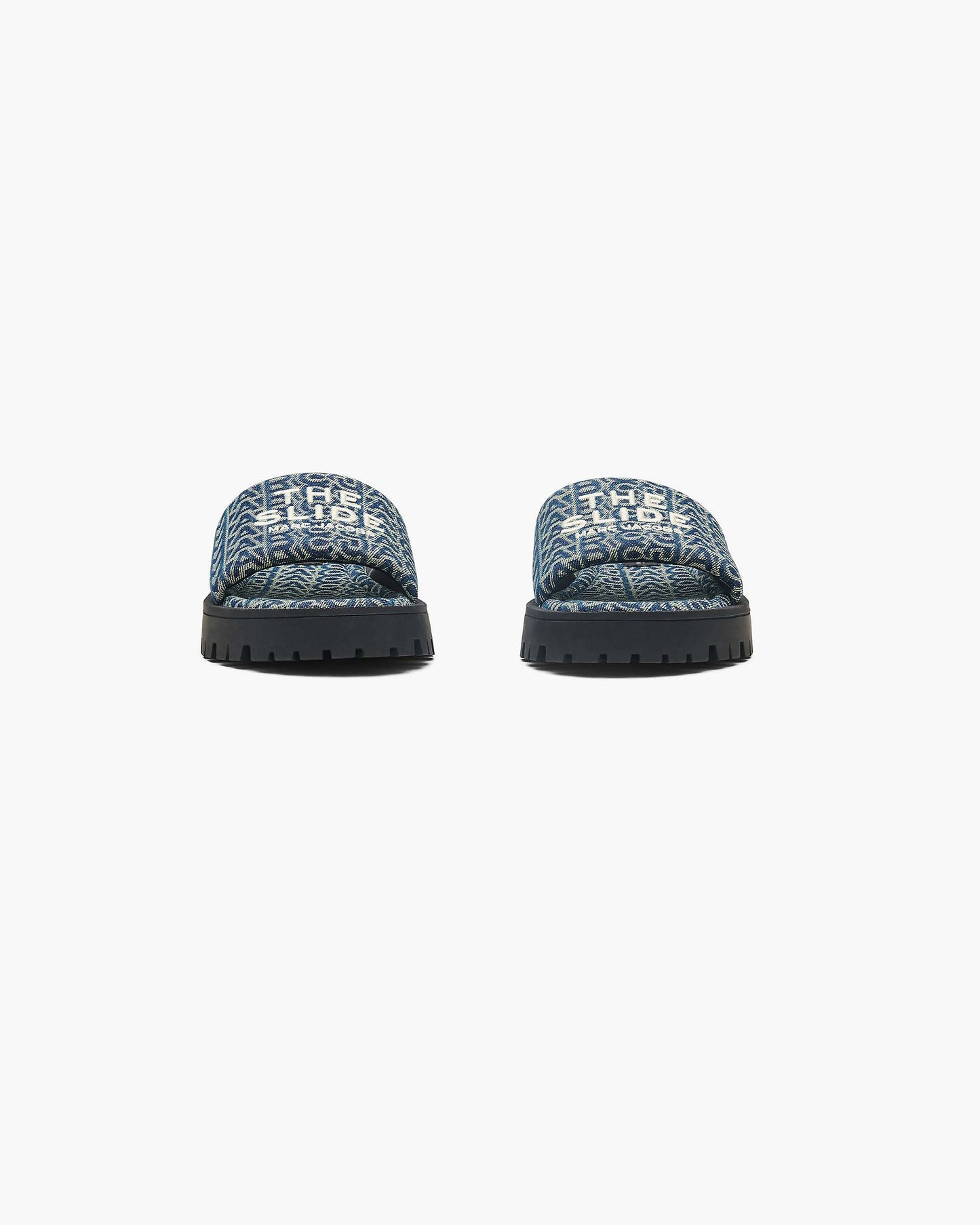 The Denim  Monogram Lug Sole Slide