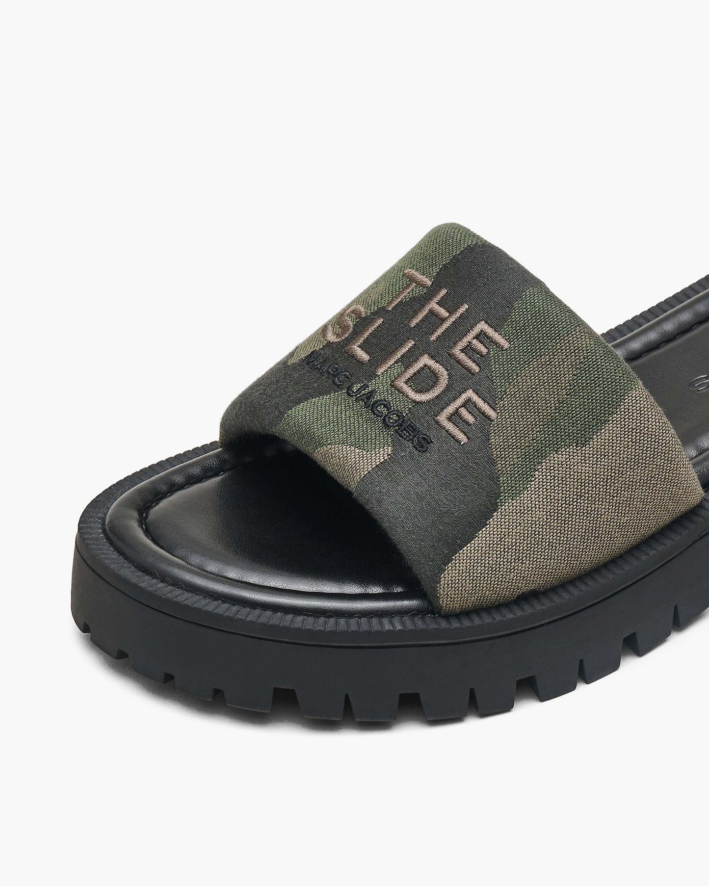 The Camo  Jacquard Lug Sole Slide