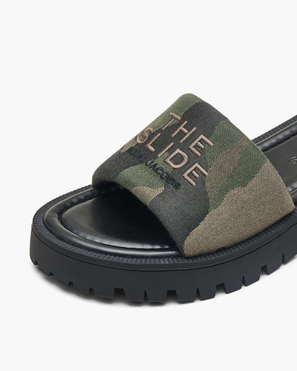 The Camo  Jacquard Lug Sole Slide