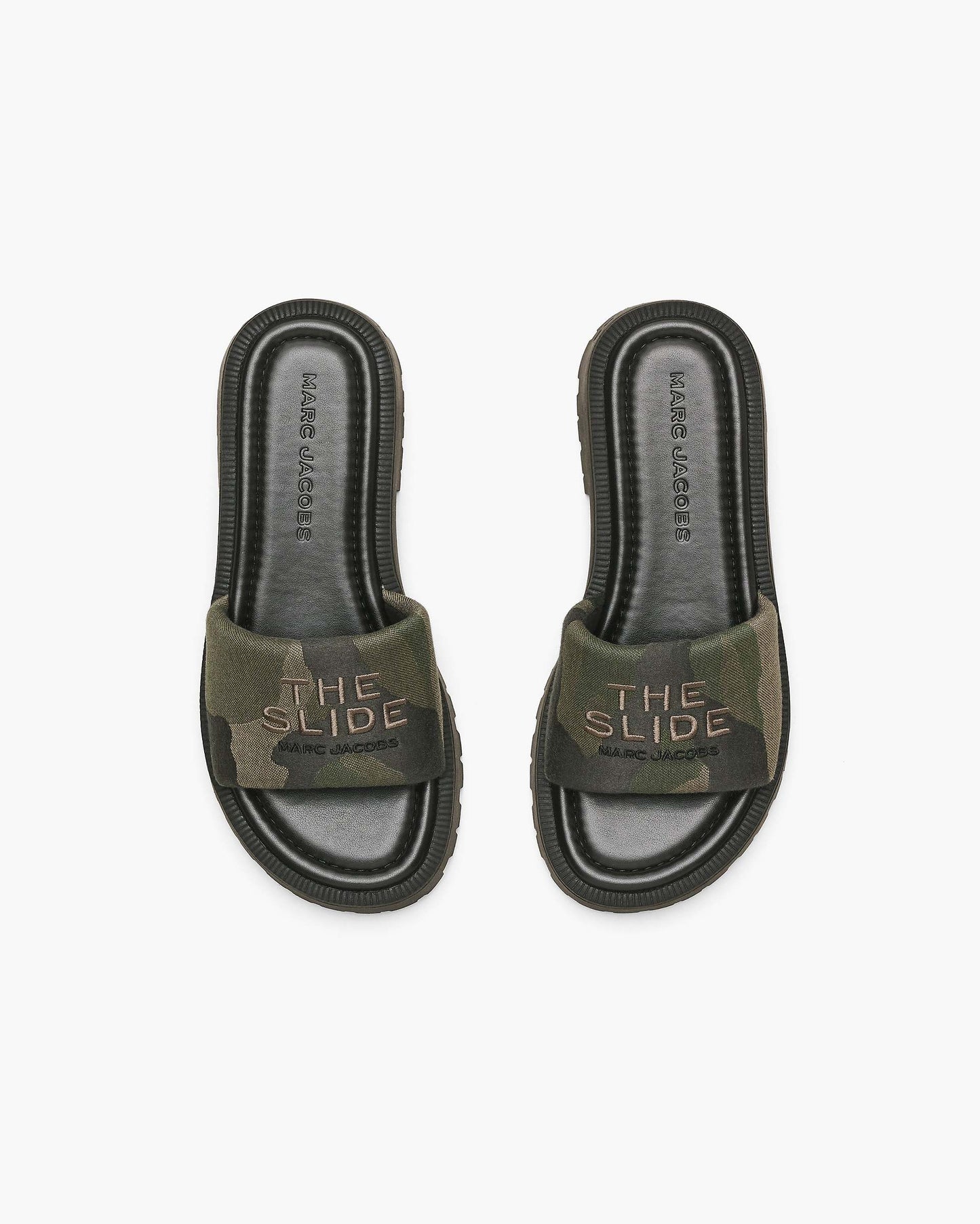 The Camo  Jacquard Lug Sole Slide