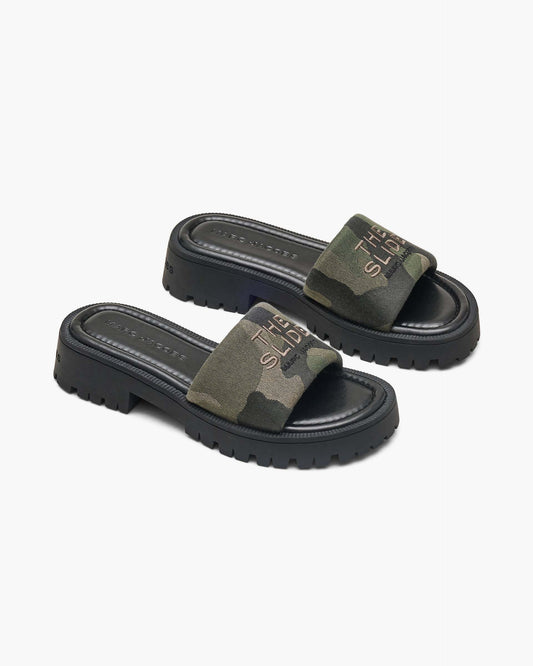 The Camo  Jacquard Lug Sole Slide