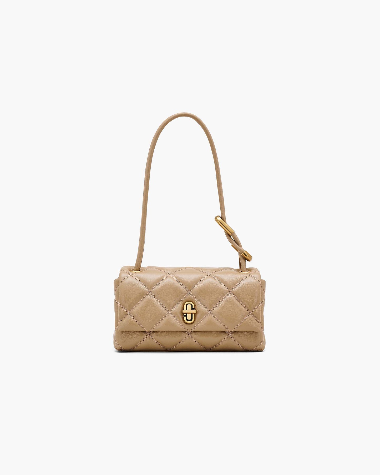The Quilted  Mini Dual Shoulder Bag