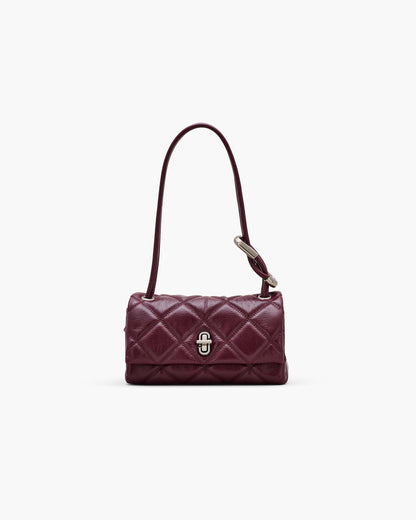 The Quilted  Mini Dual Shoulder Bag