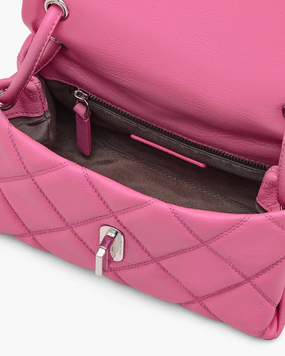 The Quilted  Mini Dual Shoulder Bag