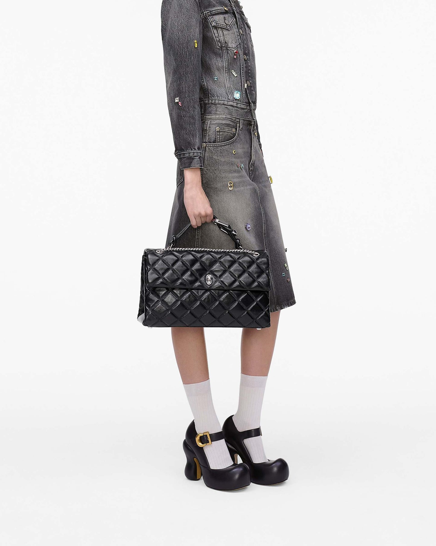 The Quilted  XL Dual Convertible Shoulder Bag