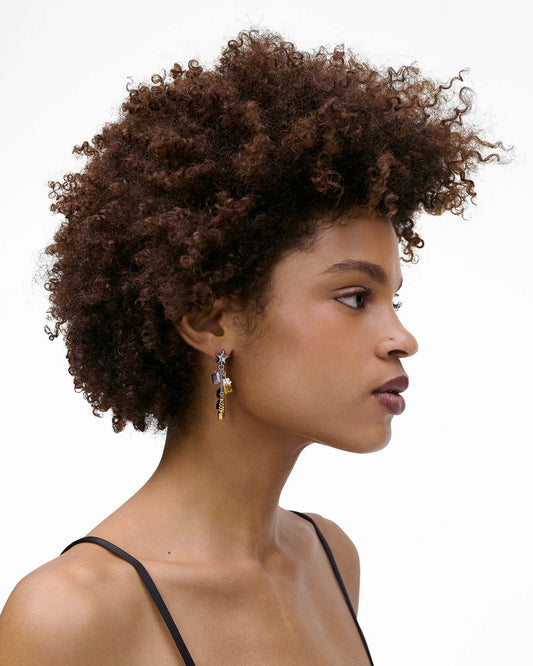 The Mini  Icon Charm Earrings