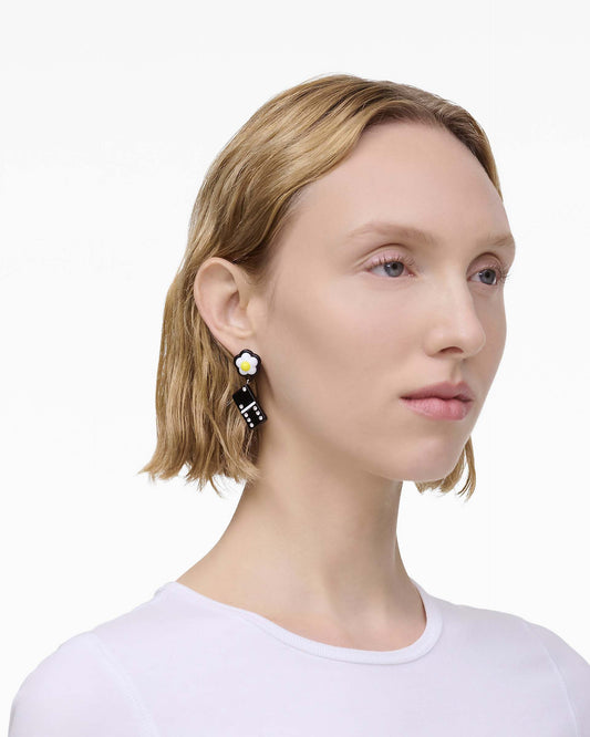 The Sticker  Charm Earrings