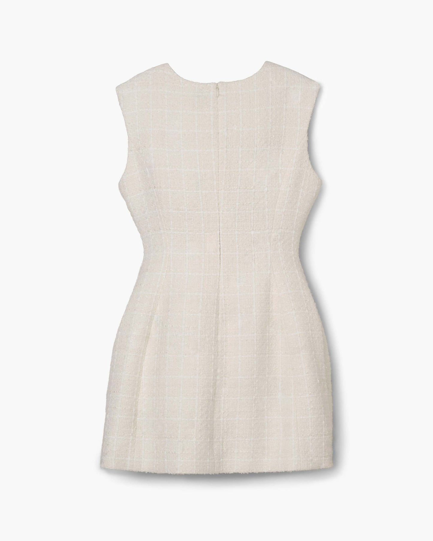Sculptural Tweed Dress