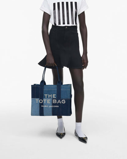 The Denim  Large Tote Bag