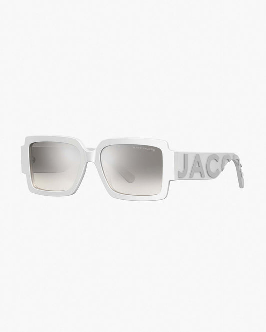 The Bold  Logo Square Mirrored Sunglasses