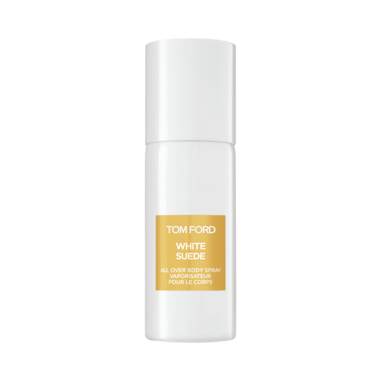 White Suede All Over Body Spray